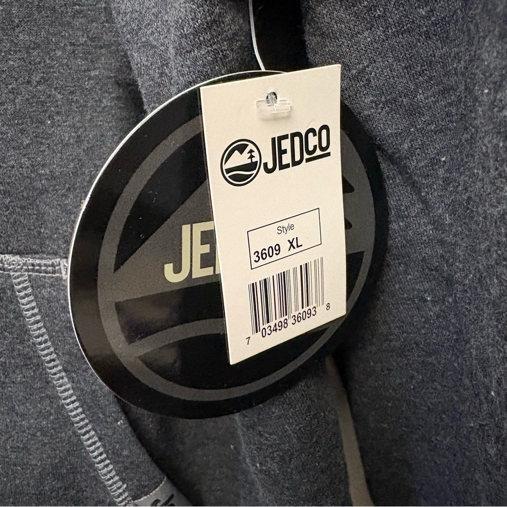 Jeep Men's Black Pullover Hoodie with Patriotic Logo - Picture 7 of 11